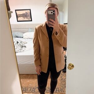 Talbots Camel Hair Coat Jacket